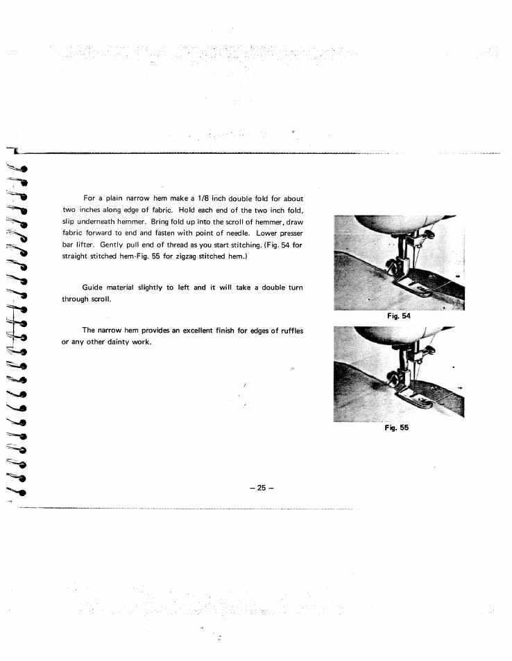 SINGER W951 User Manual | Page 26 / 44