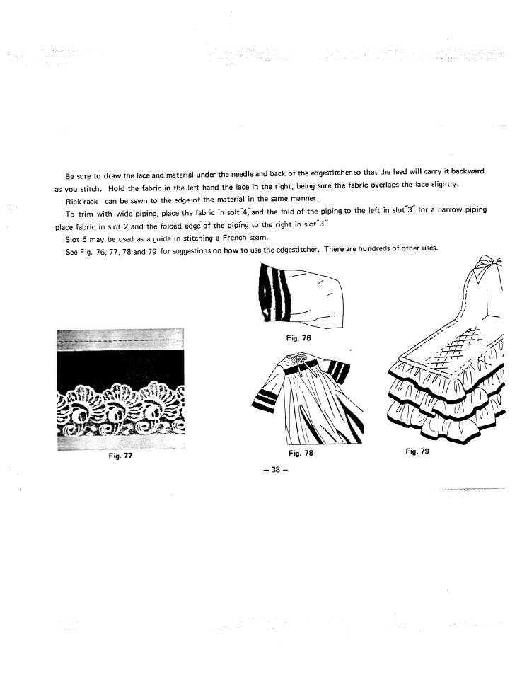 SINGER W951 User Manual | Page 39 / 44