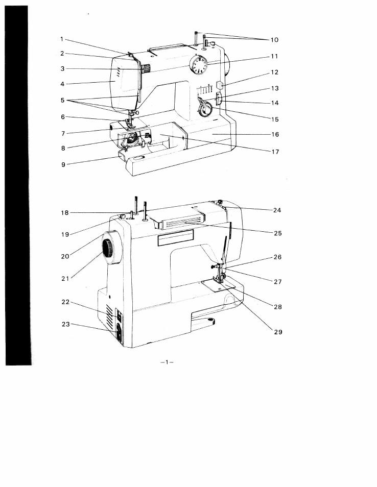 SINGER W1010 User Manual | Page 4 / 46