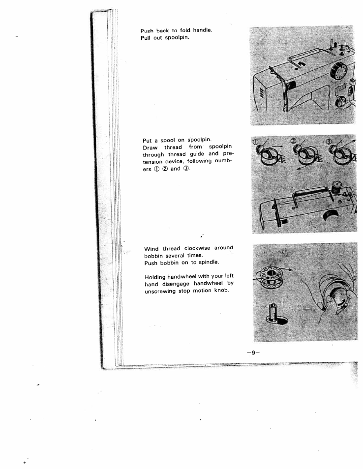 SINGER W1210 User Manual | Page 12 / 46