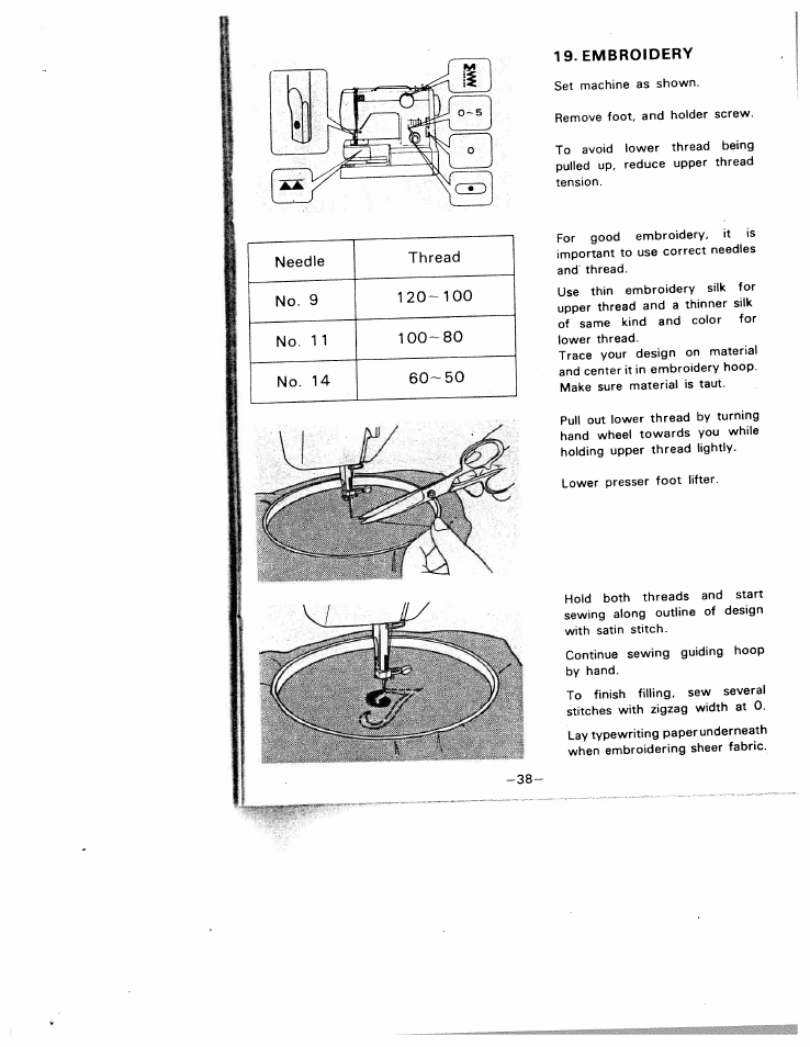 SINGER W1210 User Manual | Page 41 / 46