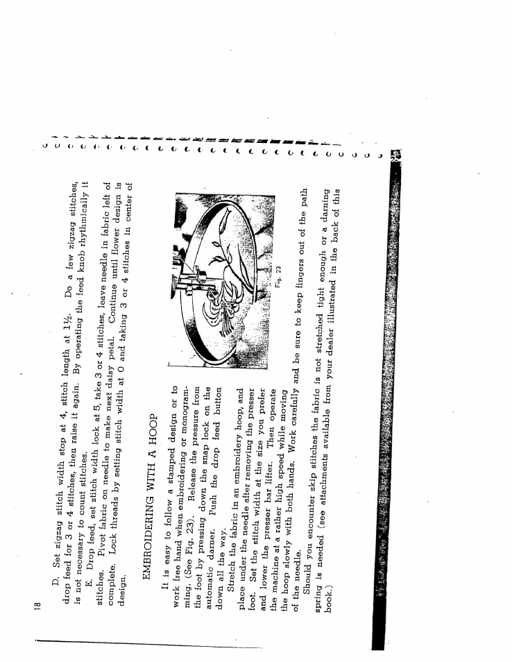 I* i, Cl (-> i c i | SINGER W9951 User Manual | Page 16 / 34