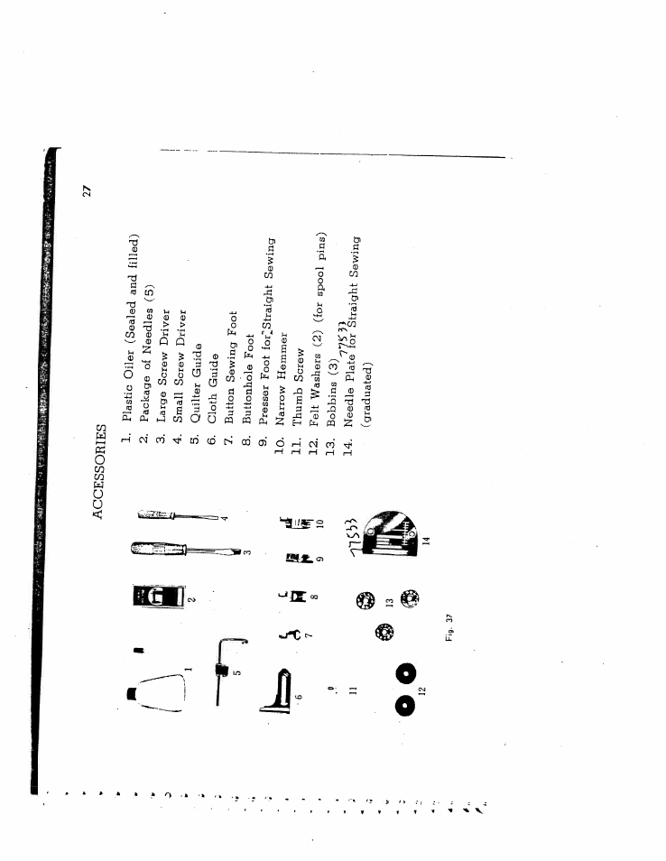 SINGER W9951 User Manual | Page 25 / 34