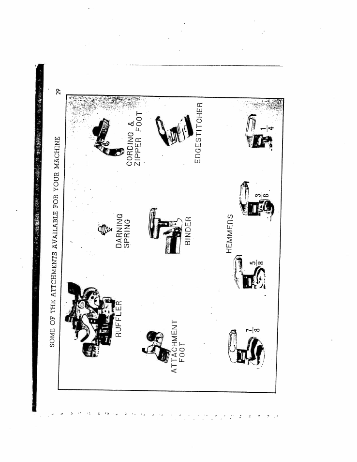SINGER W9951 User Manual | Page 27 / 34