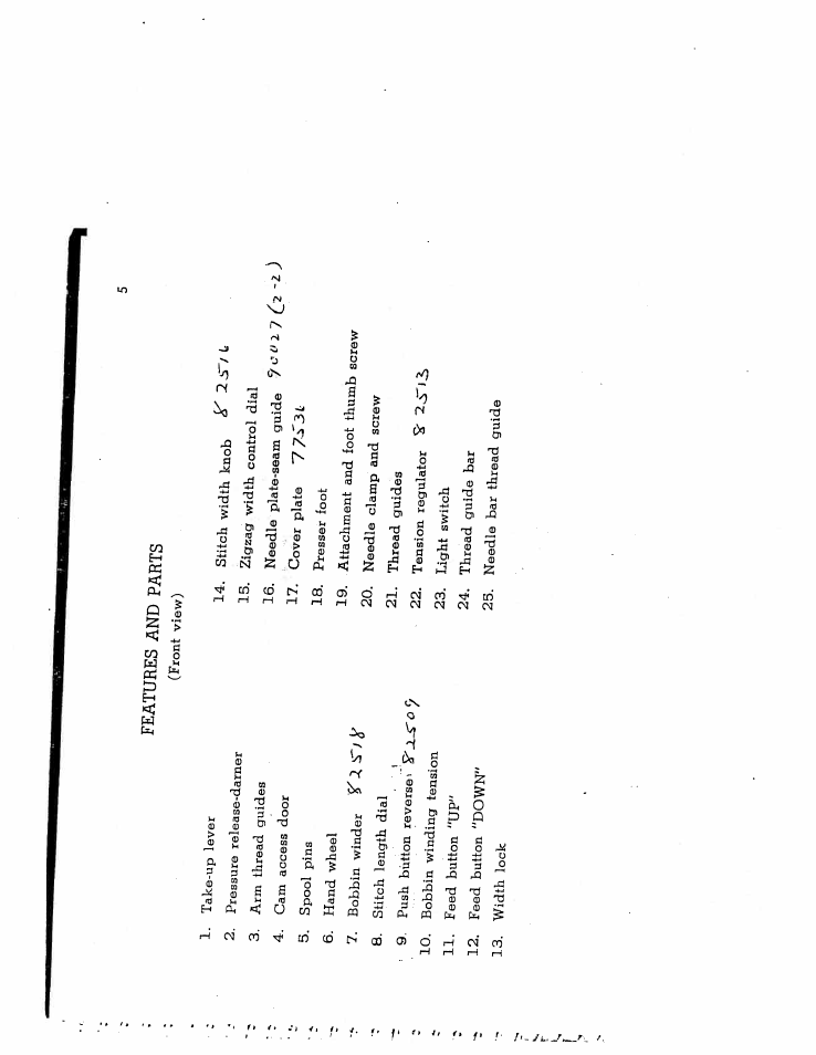 SINGER W9951 User Manual | Page 3 / 34