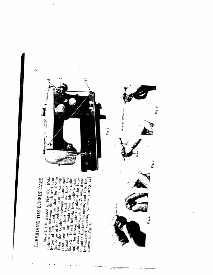 SINGER W9951 User Manual | Page 7 / 34