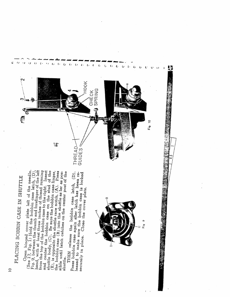 Thread | SINGER W9951 User Manual | Page 8 / 34