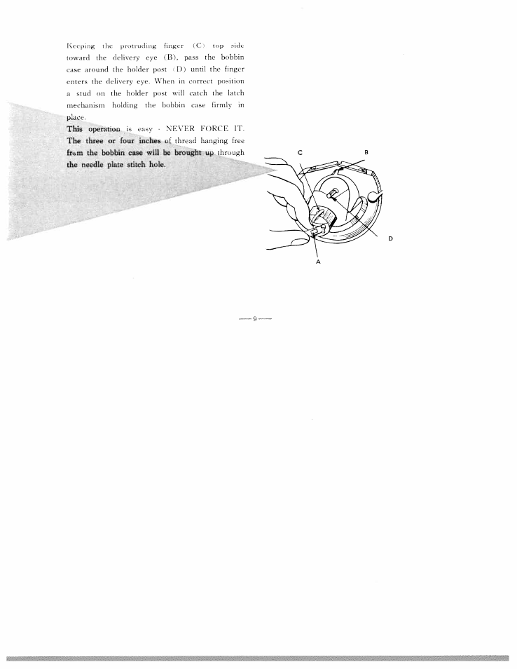 SINGER WF111 User Manual | Page 12 / 34