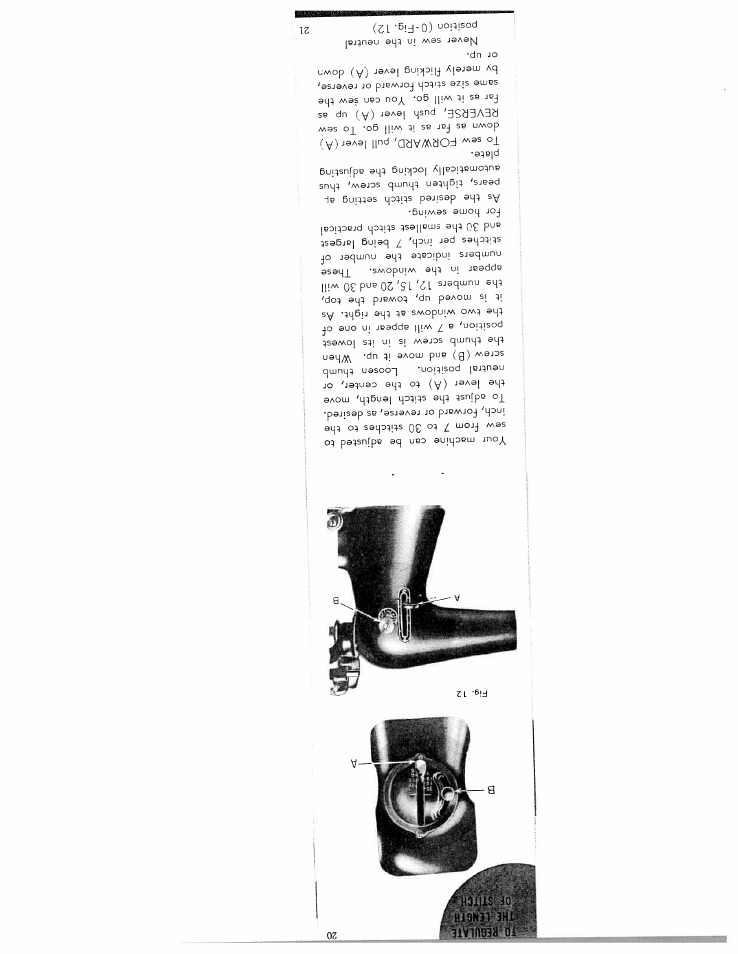 SINGER WHA-1 User Manual | Page 11 / 16