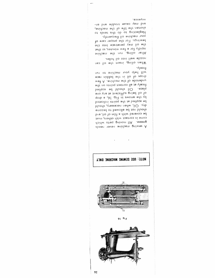 SINGER WHA-1 User Manual | Page 13 / 16