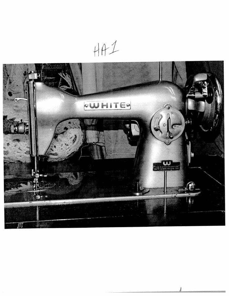 SINGER WHA-1 User Manual | Page 16 / 16