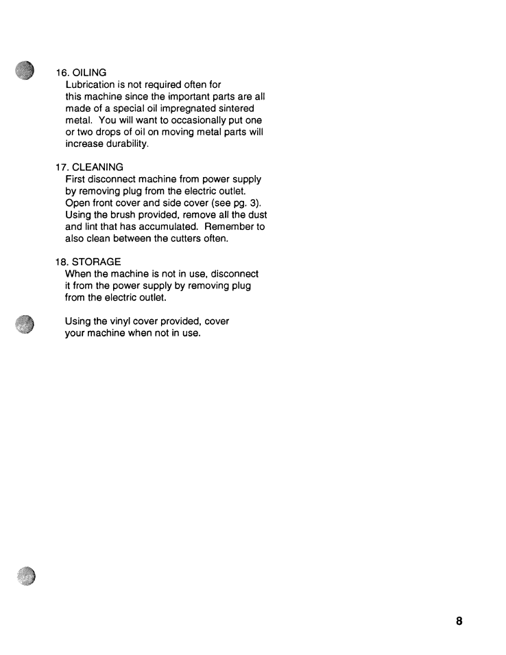 SINGER WSL2000 ATS (Part 1) User Manual | Page 10 / 34