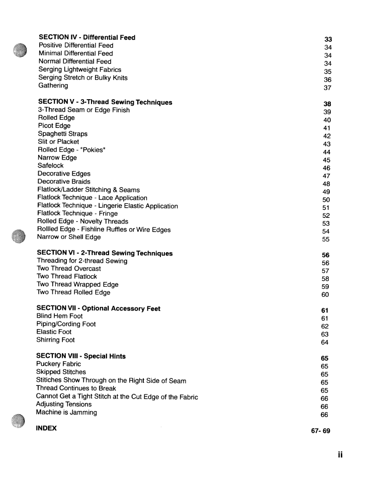 SINGER WSL2000 ATS (Part 1) User Manual | Page 3 / 34