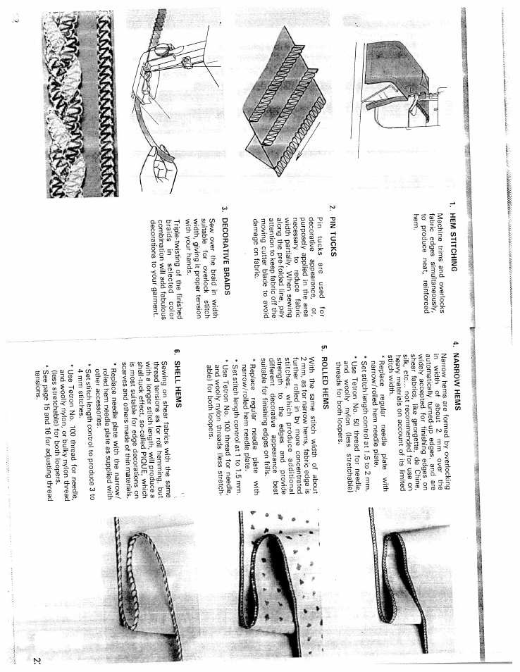 SINGER WSL216 User Manual | Page 13 / 18