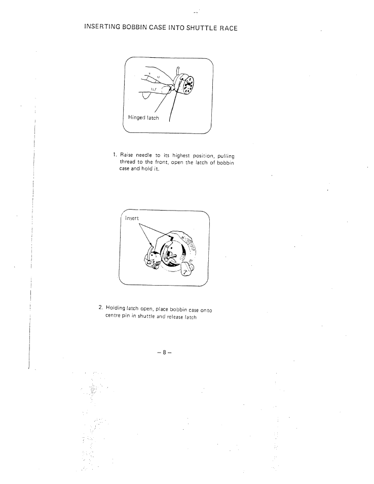 SINGER WX17 User Manual | Page 11 / 34