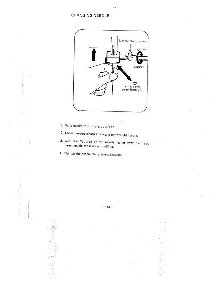 SINGER WX17 User Manual | Page 17 / 34