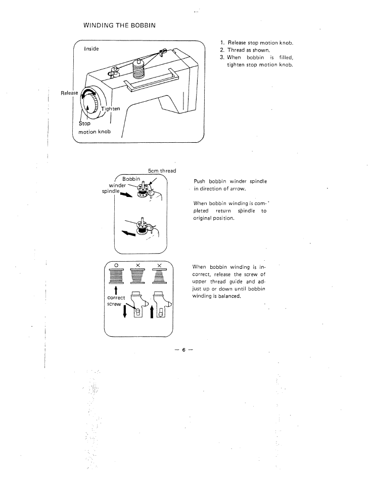 SINGER WX17 User Manual | Page 9 / 34