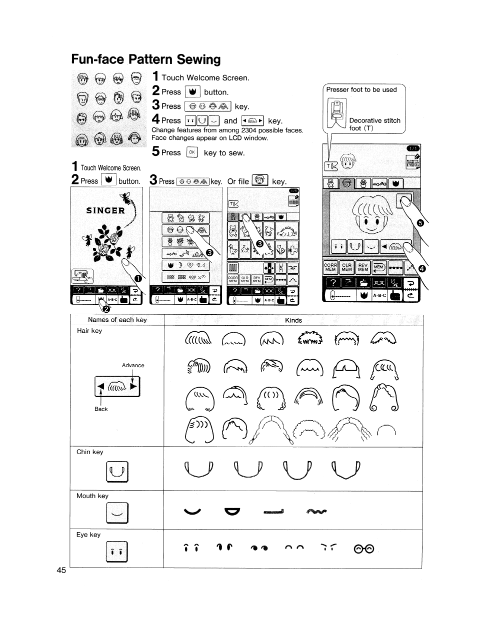 SINGER XL1000 Quantum User Manual | Page 46 / 118