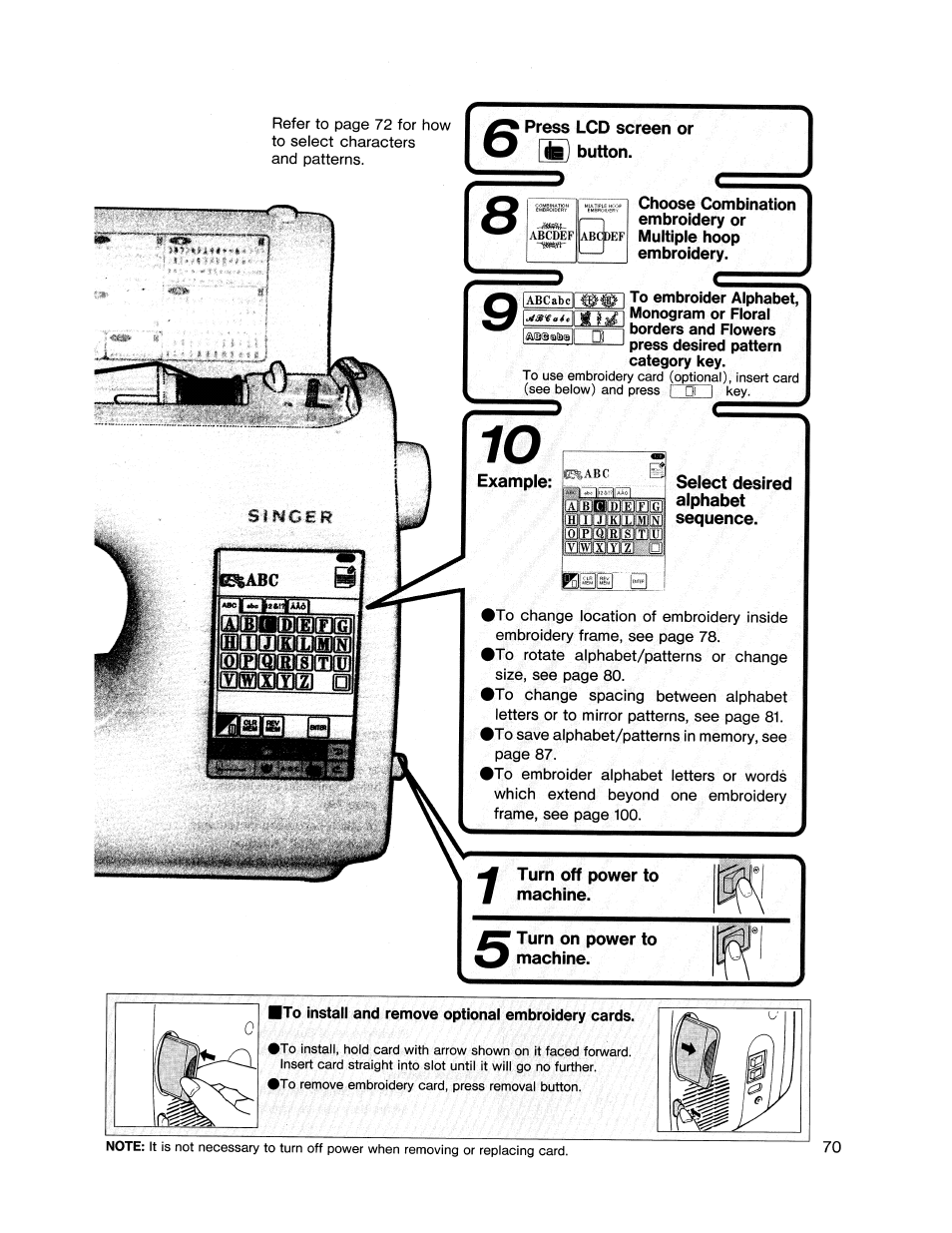 SINGER XL1000 Quantum User Manual | Page 71 / 118