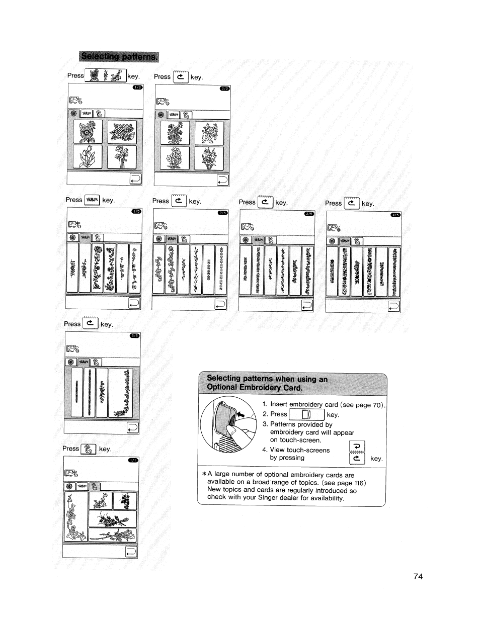 SINGER XL1000 Quantum User Manual | Page 75 / 118