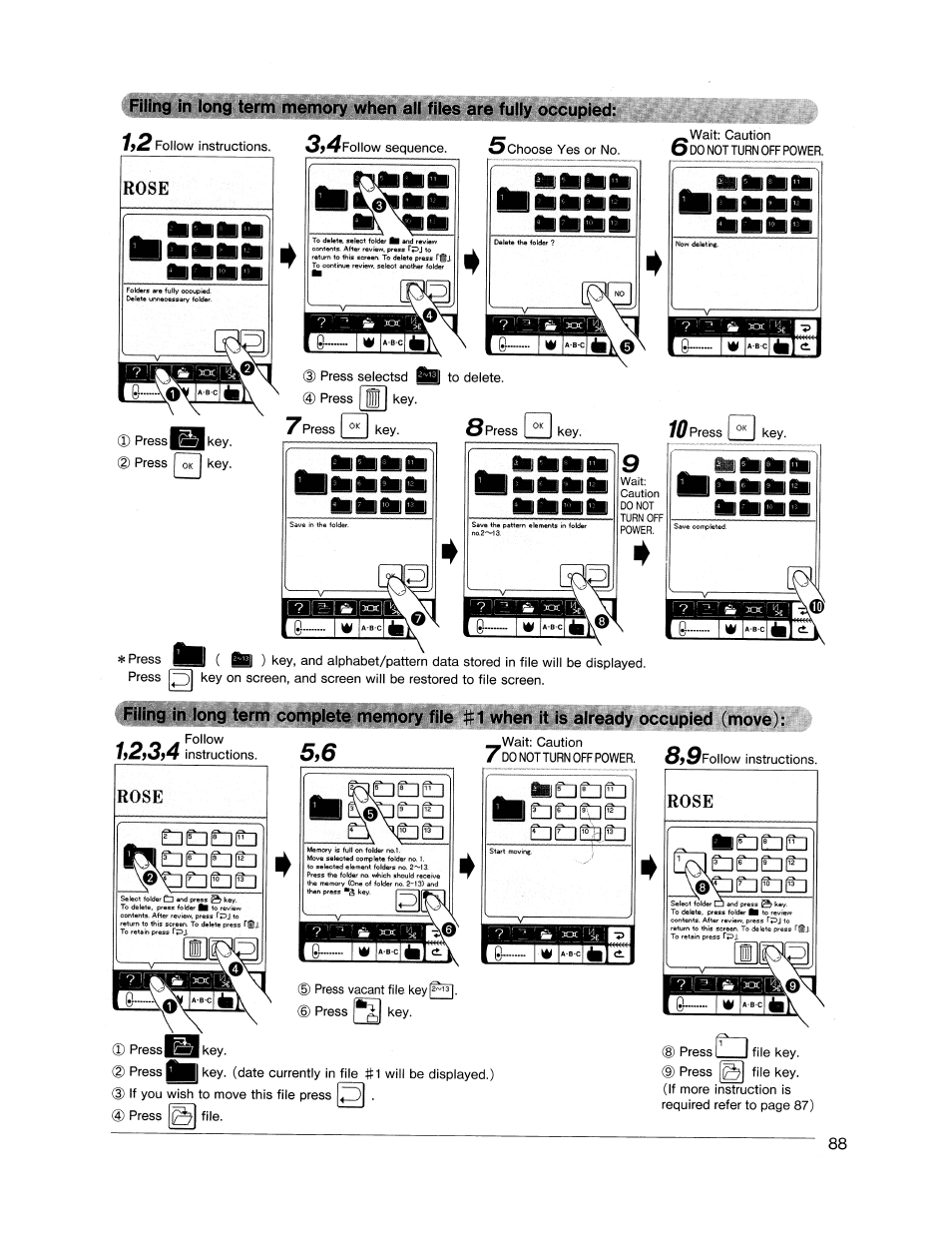 SINGER XL1000 Quantum User Manual | Page 89 / 118
