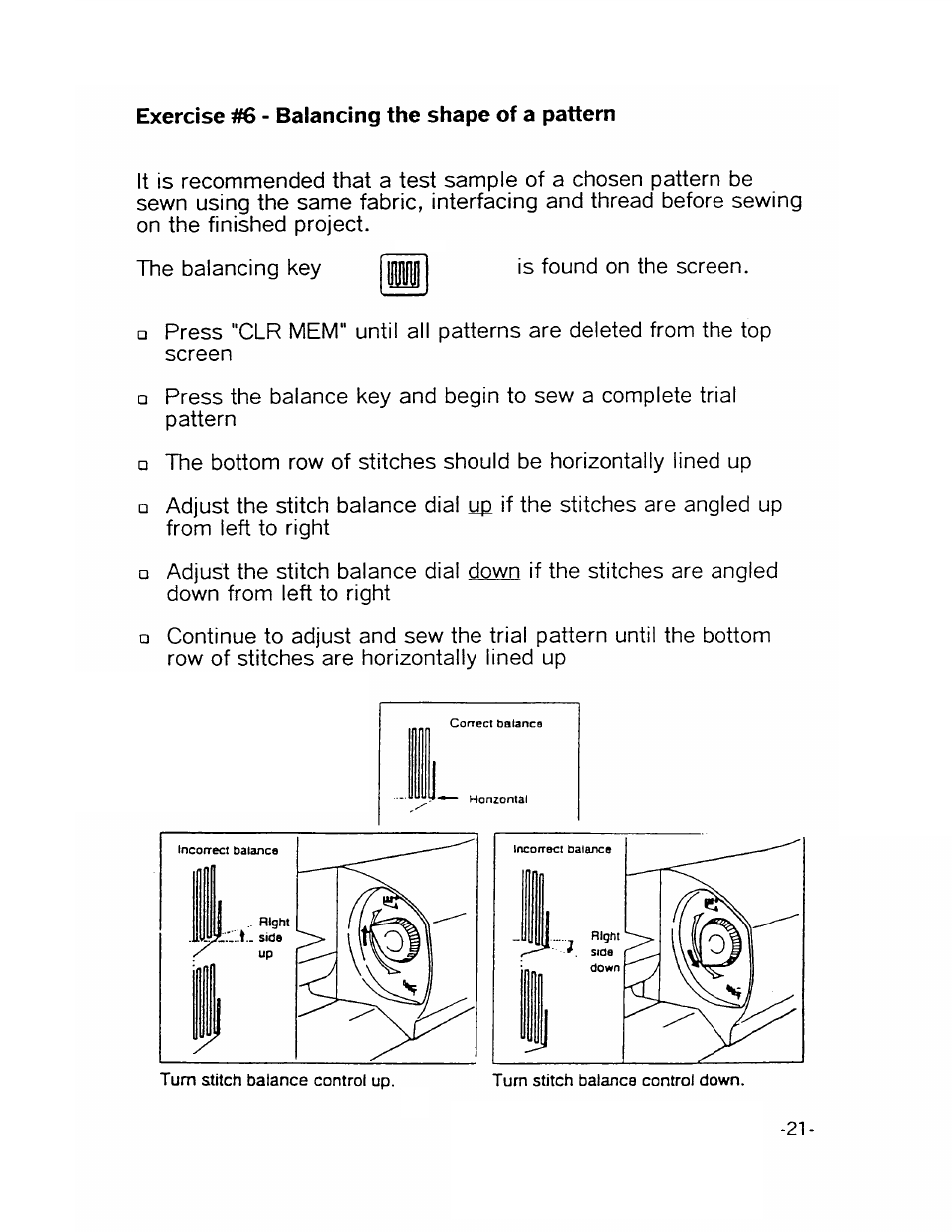 SINGER XL1000-WORKBOOK Quantum User Manual | Page 24 / 68
