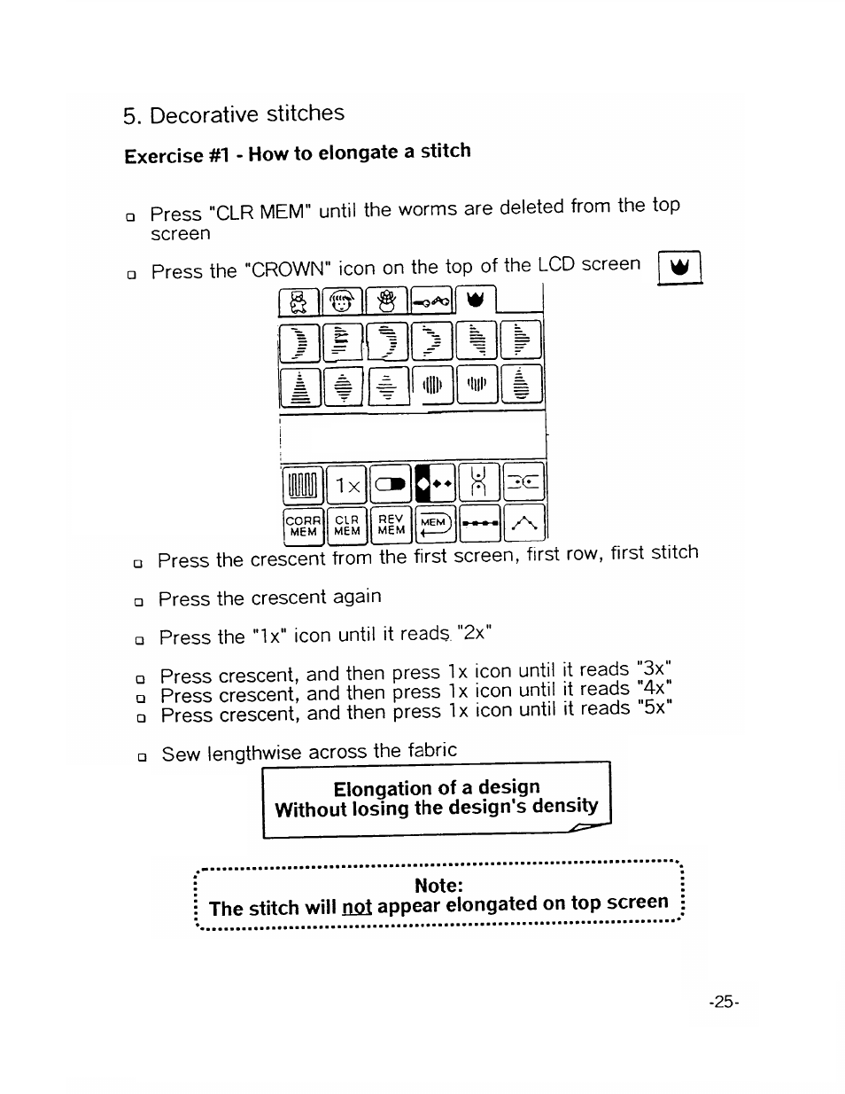 SINGER XL1000-WORKBOOK Quantum User Manual | Page 28 / 68