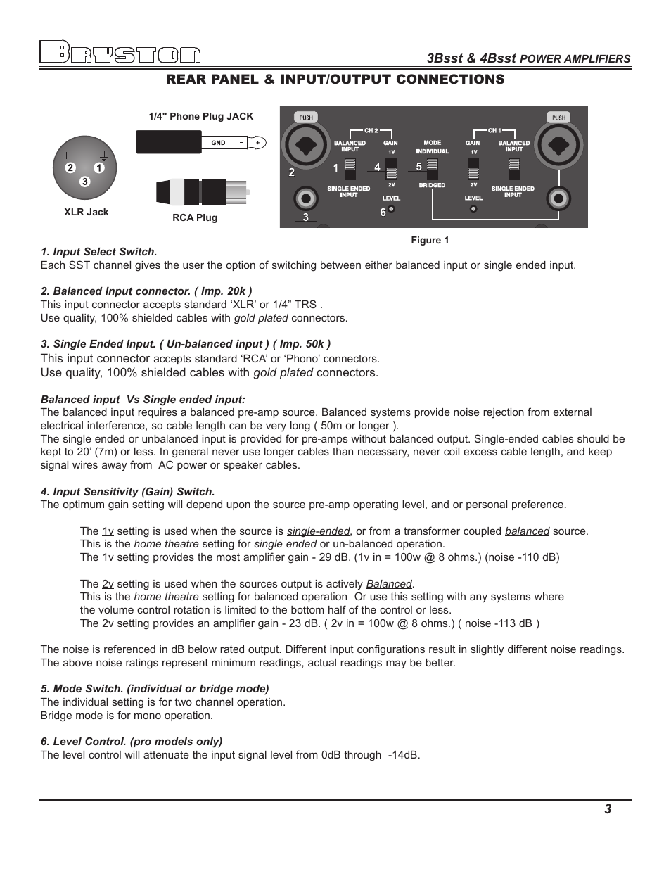 Bryston 4BSST User Manual | Page 4 / 8