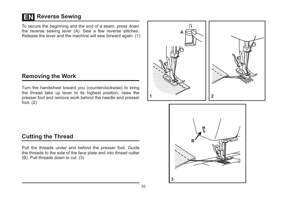 SINGER 4432 HEAVY DUTY Instruction Manual User Manual | Page 39 / 66