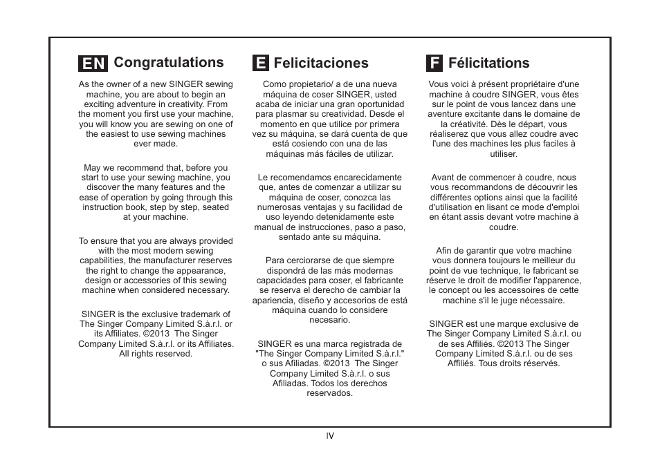 SINGER 4432 HEAVY DUTY Instruction Manual User Manual | Page 5 / 66