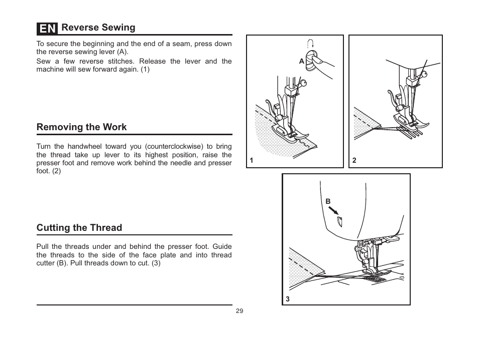SINGER 3323 TALENT Instruction Manual User Manual | Page 36 / 70