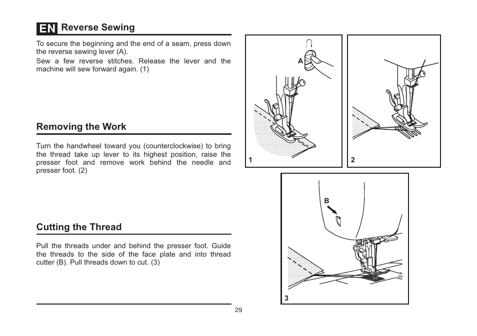 SINGER 3323S TALENT Instruction Manual User Manual | Page 36 / 70