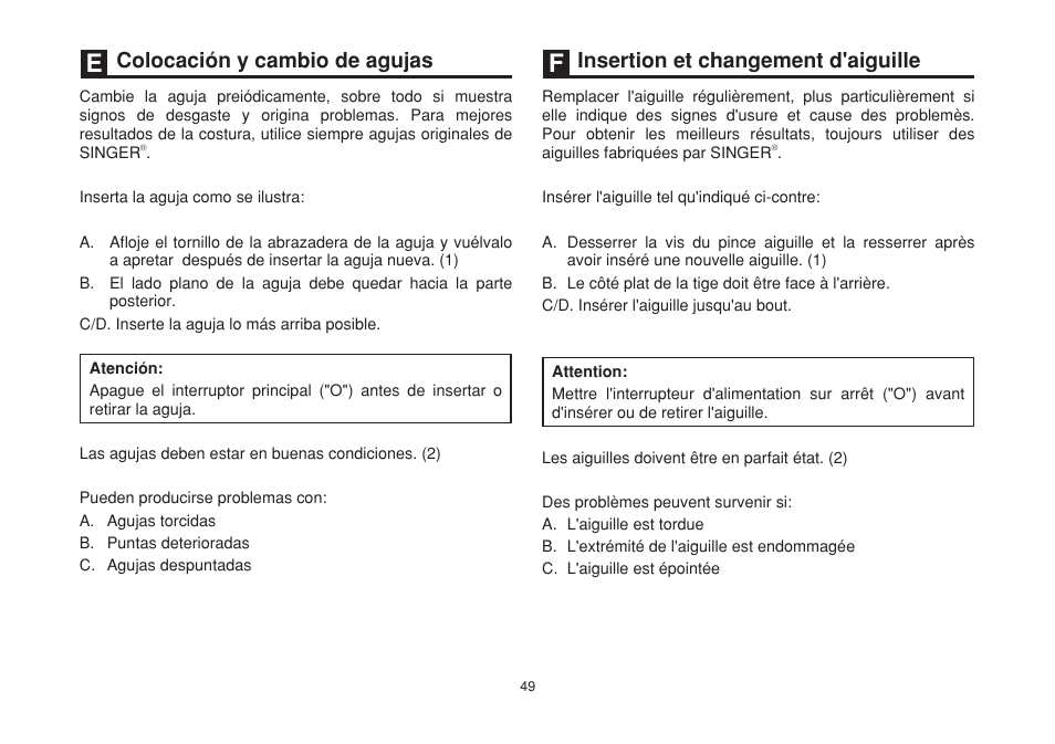 SINGER 2263 SIMPLE Instruction Manual User Manual | Page 56 / 62
