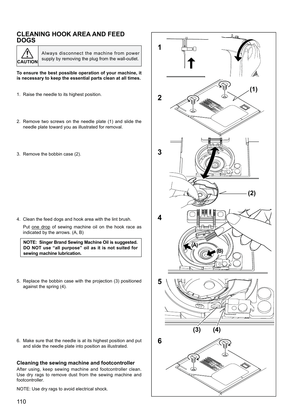 SINGER XL-580 User Manual | Page 112 / 136