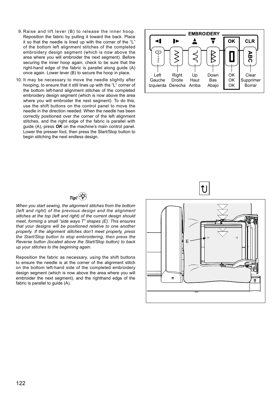 SINGER XL-580 User Manual | Page 124 / 136