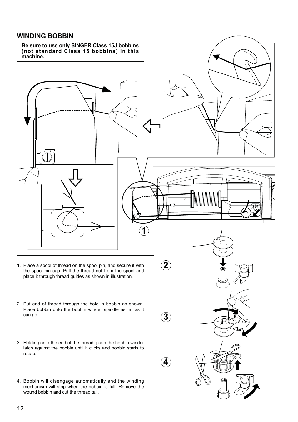 SINGER XL-580 User Manual | Page 14 / 136