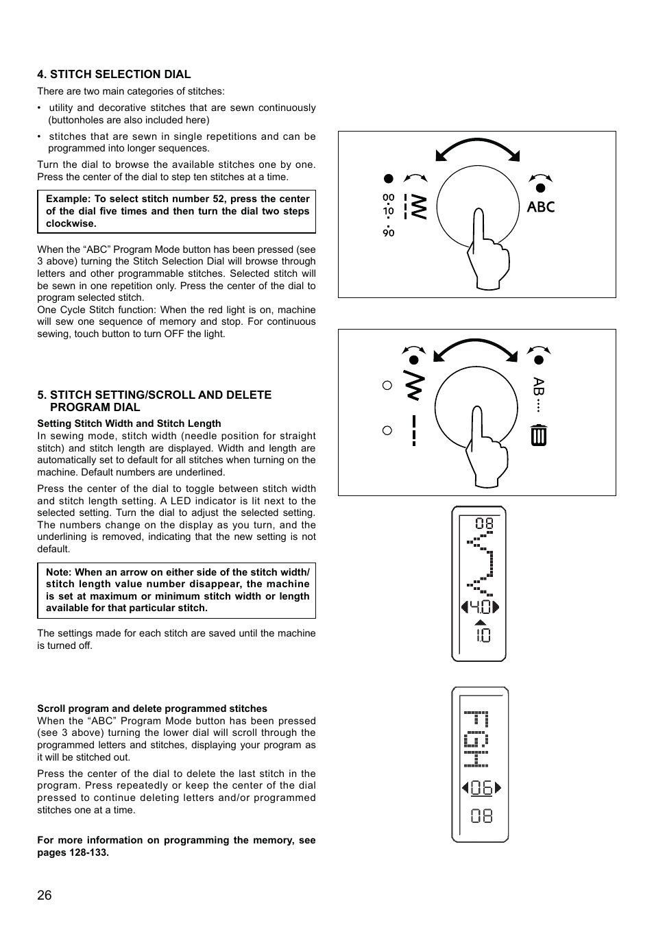 SINGER XL-580 User Manual | Page 28 / 136