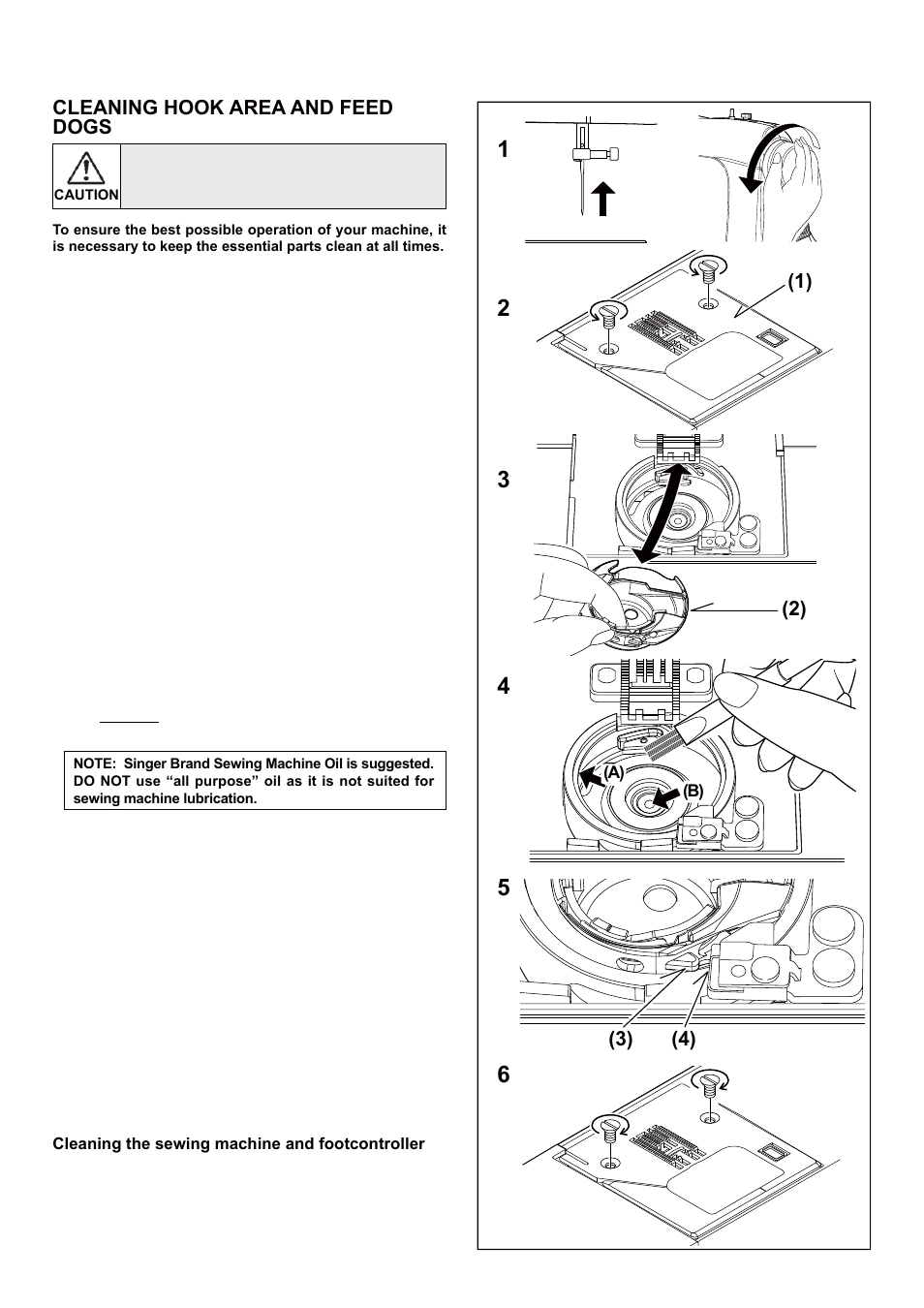 SINGER 5 FUTURA QUINTET Instruction Manual User Manual | Page 112 / 136