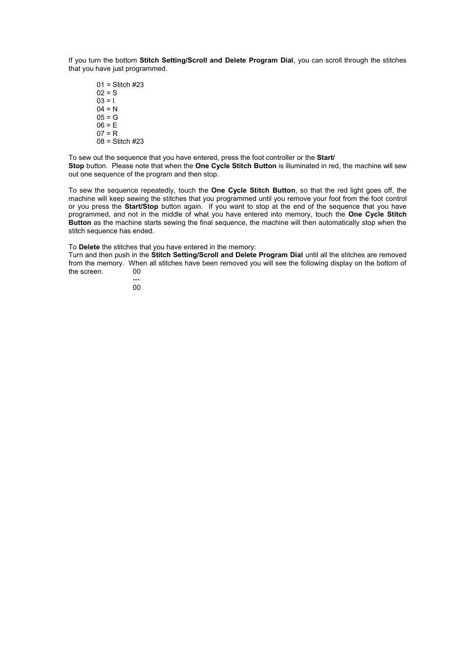 SINGER 5 FUTURA QUINTET Instruction Manual User Manual | Page 131 / 136