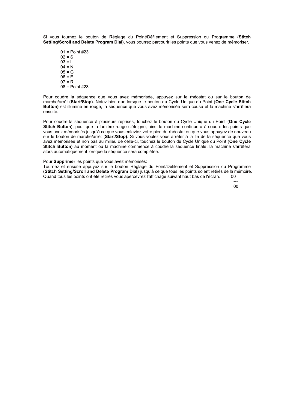 SINGER 5 FUTURA QUINTET Instruction Manual User Manual | Page 133 / 136