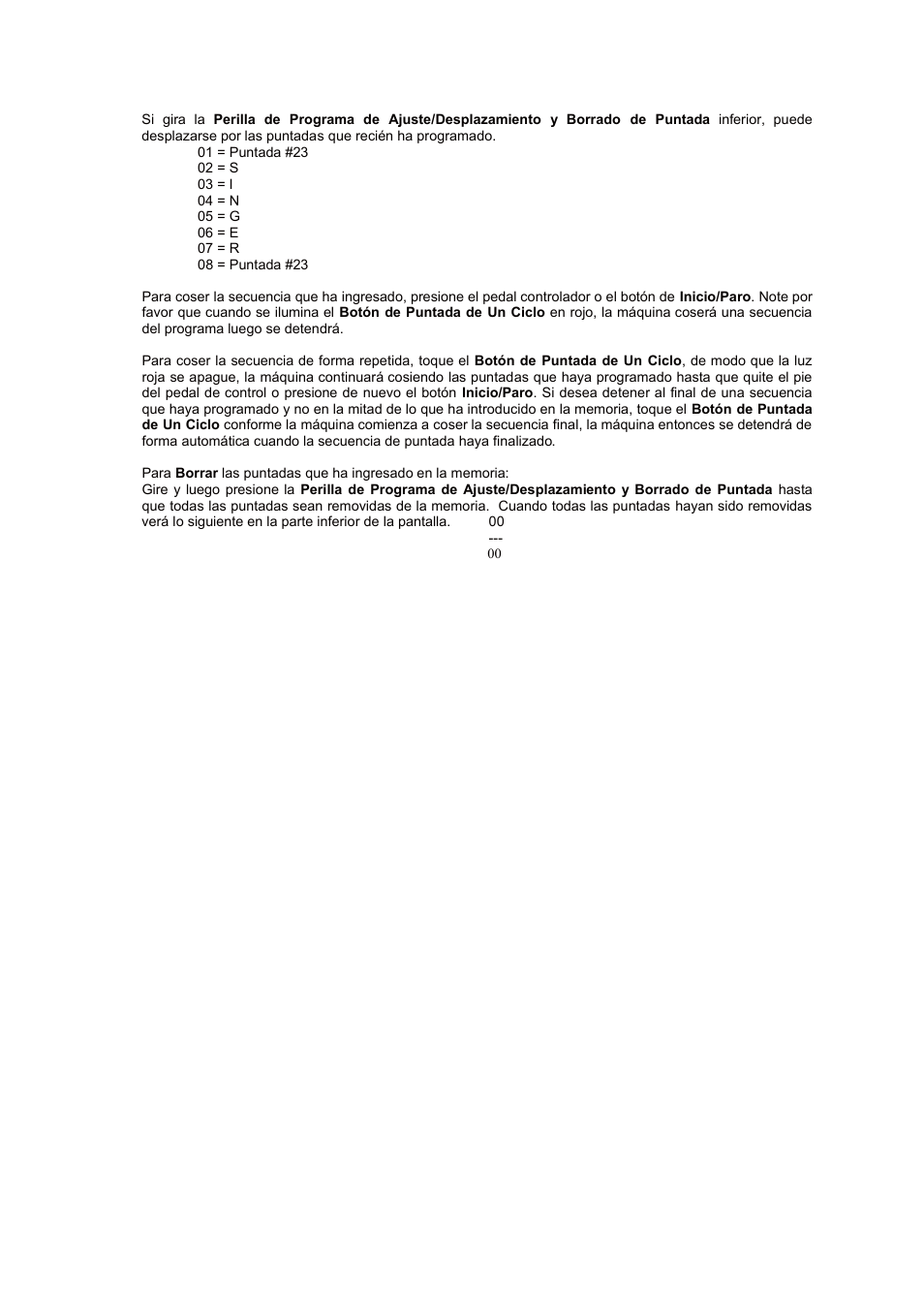 SINGER 5 FUTURA QUINTET Instruction Manual User Manual | Page 135 / 136