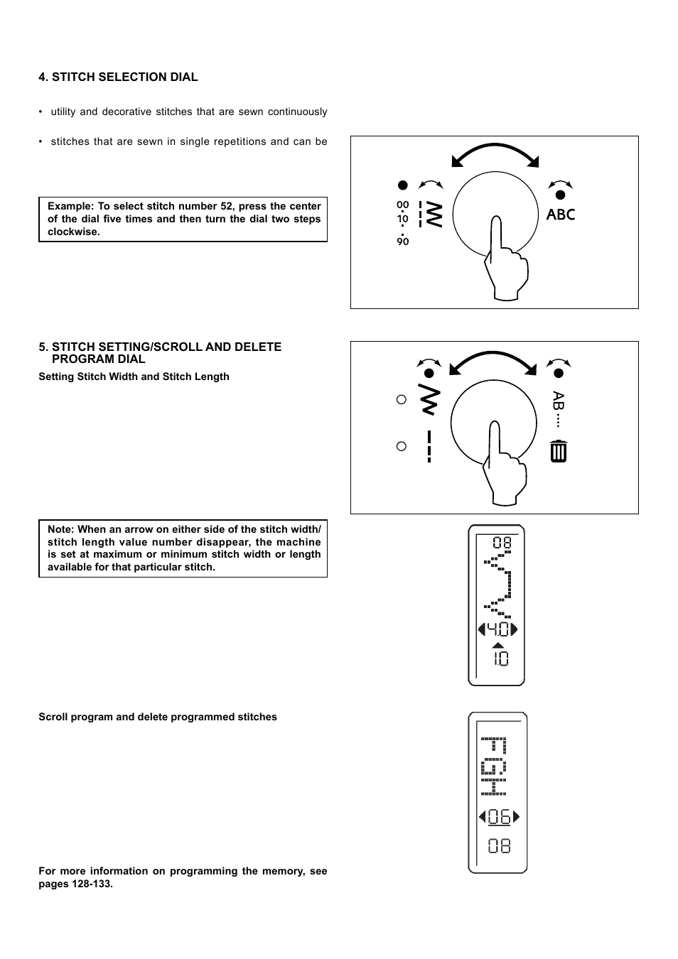 SINGER 5 FUTURA QUINTET Instruction Manual User Manual | Page 28 / 136