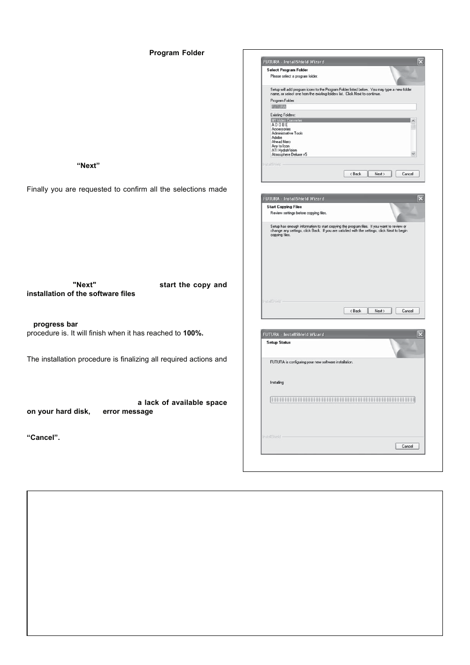 Correct start-up procedure when embroidering | SINGER 5 FUTURA QUINTET Instruction Manual User Manual | Page 82 / 136