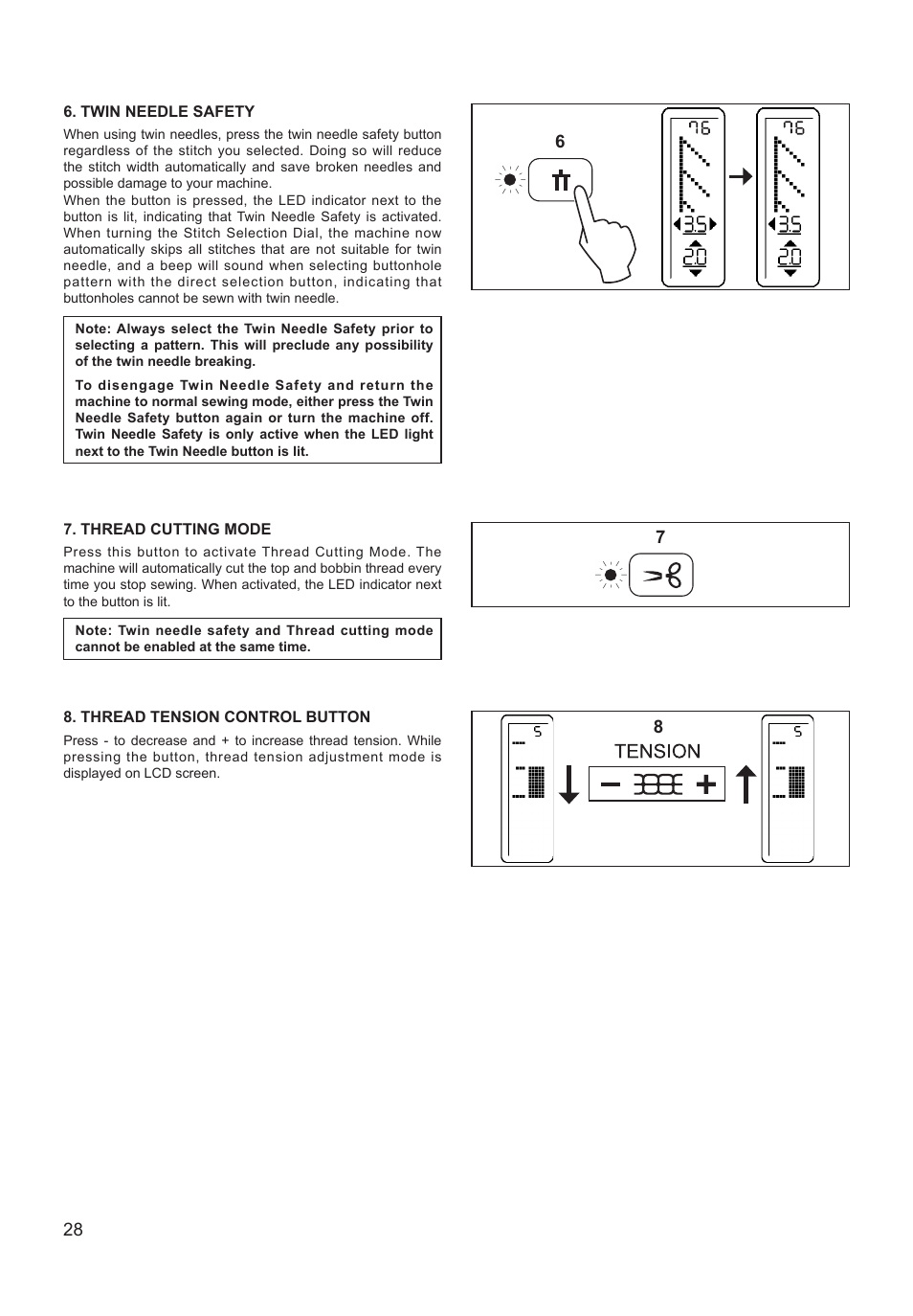 SINGER XL-550 FUTURA Instruction Manual User Manual | Page 28 / 120