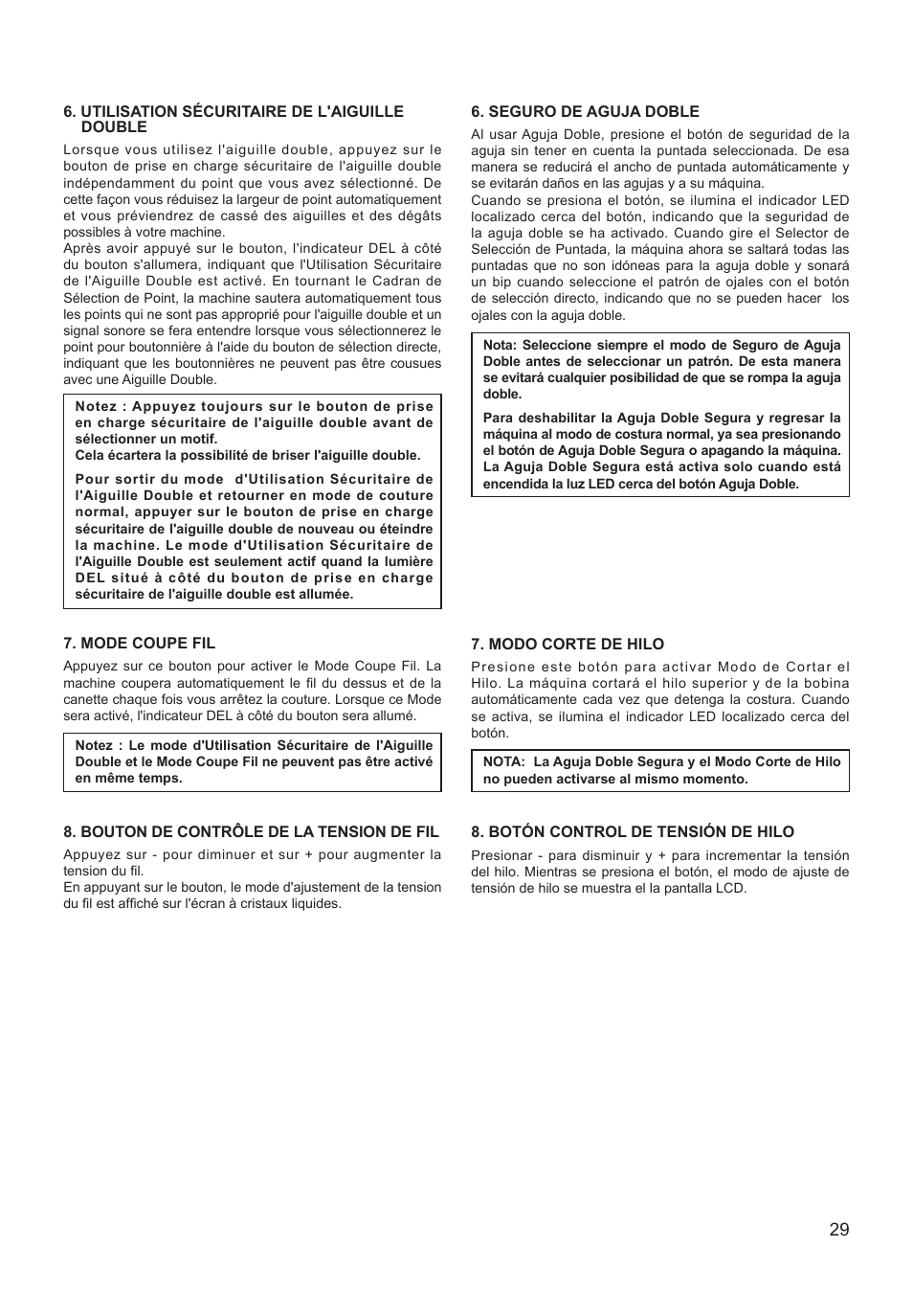 SINGER XL-550 FUTURA Instruction Manual User Manual | Page 29 / 120