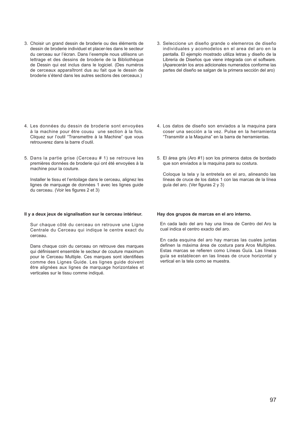 SINGER XL-550 FUTURA Instruction Manual User Manual | Page 97 / 120