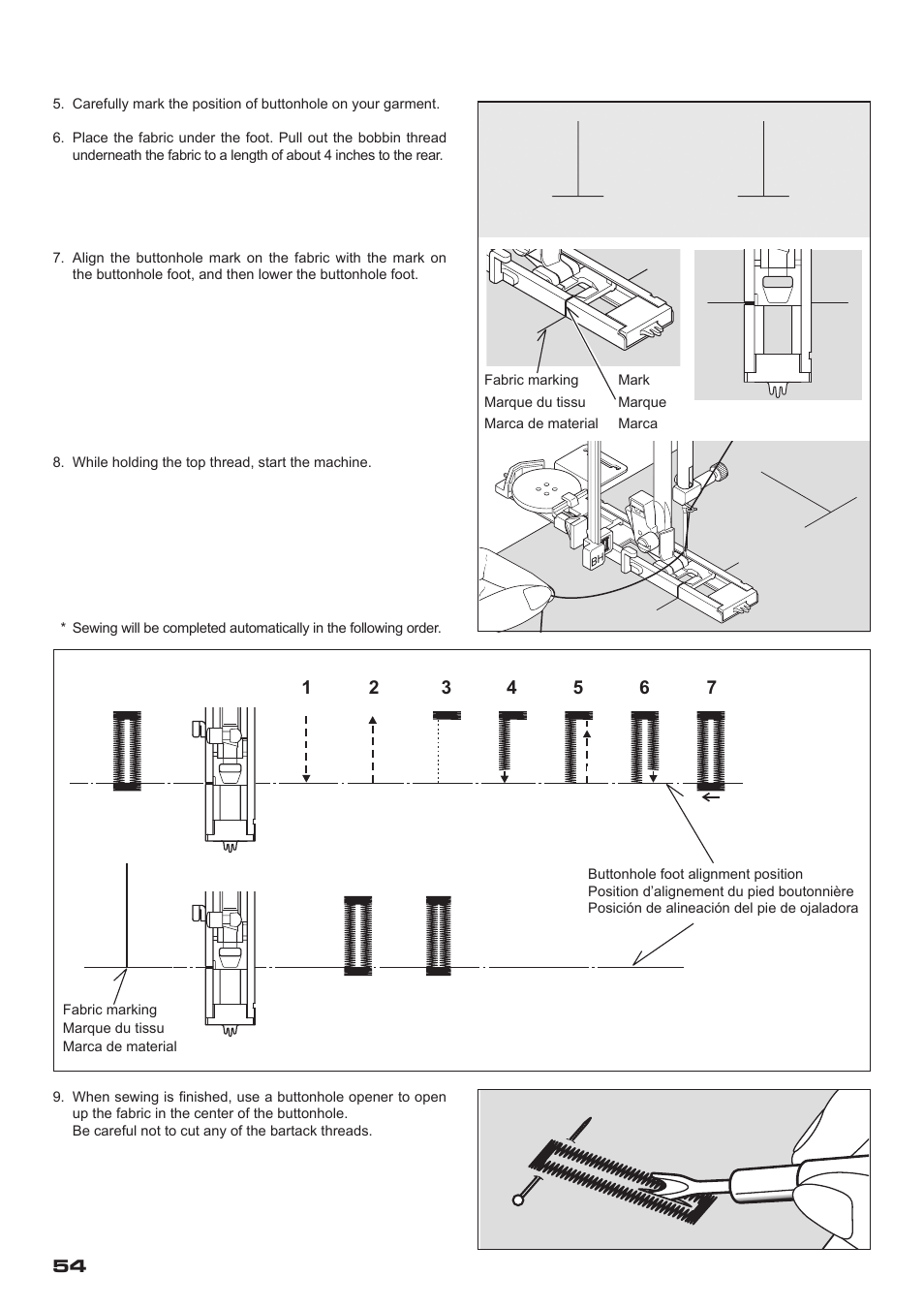 SINGER XL-400 FUTURA Instruction Manual User Manual | Page 56 / 112