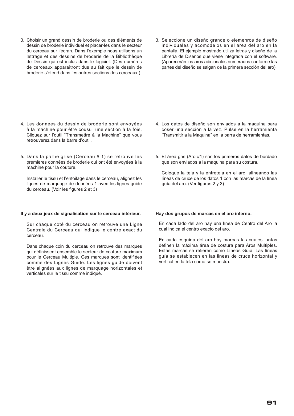 SINGER XL-400 FUTURA Instruction Manual User Manual | Page 93 / 112