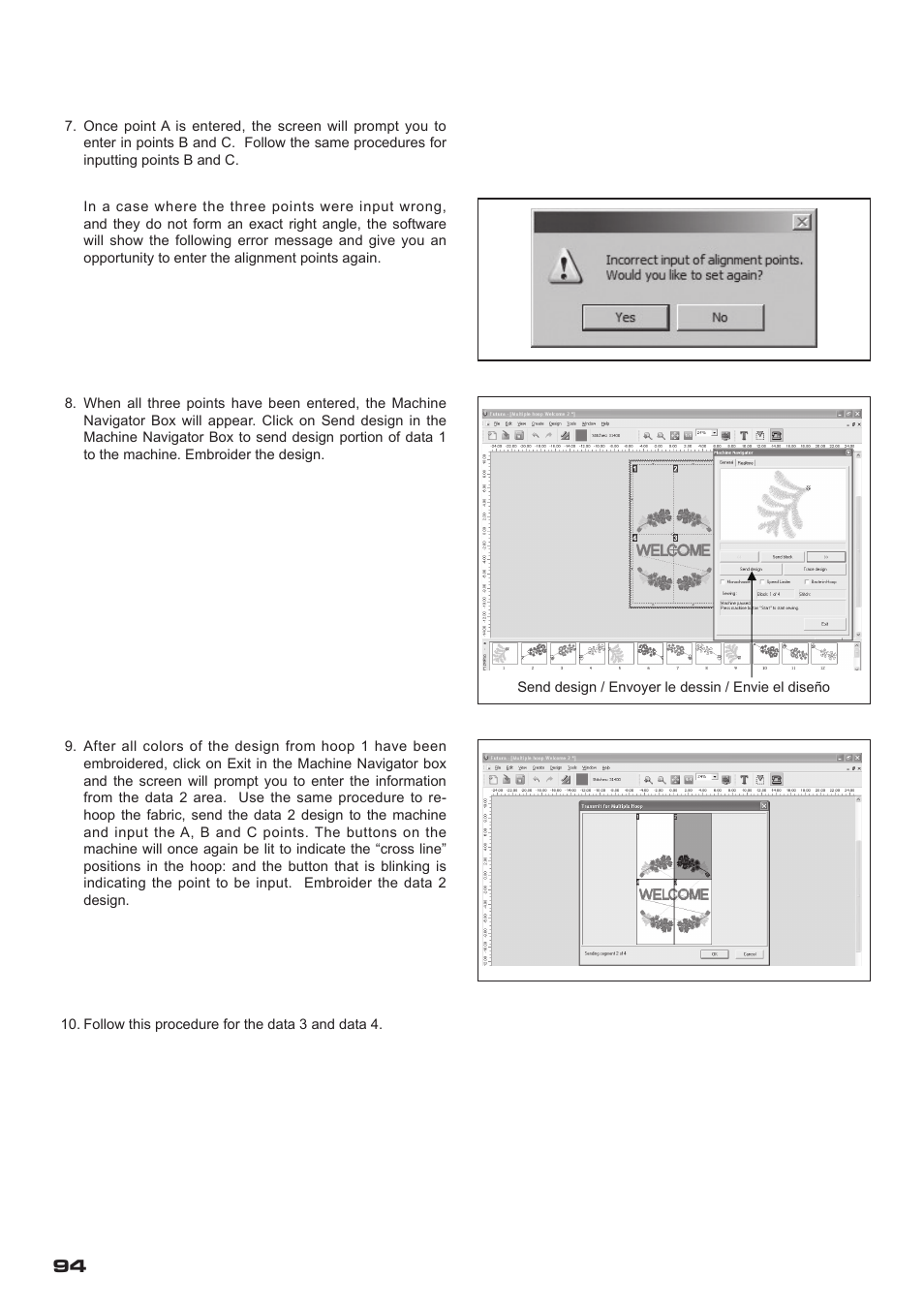 SINGER XL-400 FUTURA Instruction Manual User Manual | Page 96 / 112