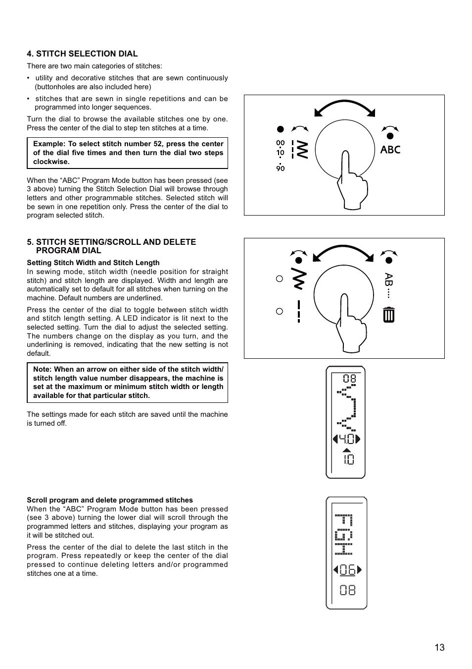 SINGER SEQS-6700 FUTURA QUARTET Instruction Manual User Manual | Page 15 / 68